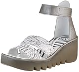 Fly London Damen BONO290FLY Sandale, Offwhite Piombo, 42 EU