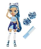 Rainbow High Cheer Fashion Doll - Luxoriöse Outfits, Pompons & Cheerleader Puppe - Skylar Bradshaw, Blaue Fashion Puppe - Rainbow High Cheer Serie - Perfektes Geschenk für Mädchen ab 6 J