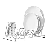 Premier Housewares Kleine Vorratsdose, Glas, Edelstahl gebürstet , 12 T