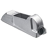 Stanley Surform Blockhobel (mit Metallkorpus, umstellbares Blatt, Blattlänge 140 mm, Gesamtlänge 155 mm, zum Hobeln, Feilen, Formen, Glätten, Abziehen und Raspeln) 5-21-399