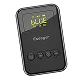 B Blesiya Bluetooth 5.0 Sender Empfänger Audio Adapter für Auto/PC/Projek