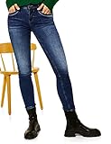 Street One Damen 374541 Jeans, Authentic Blue Washed, 29W / 30L EU