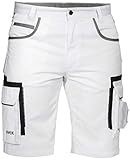 Uvex Tune-up Maler-Arbeitshosen - Cargo-Shorts für die Arbeit - Weiß - 54