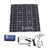 Lopbinte 27 Watt 27 W Solarpanel Kit mit LCD Solar Controller 12V RV Boat Off G