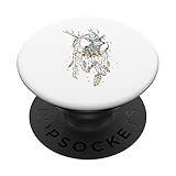 Geometrischer Traumfänger Boho PopSockets mit austauschbarem PopGrip