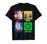 Booba Eat Play Sleep Repeat Freundschaft Jungen Mädchen T-S