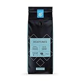 Amazon-Marke: Happy Belly Röstkaffee, ganze Bohnen, entkoffeiniert 'Decaffeinato' (1 x 500g)