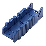 noone Gehrungssäge Box Holzbearbeitung Klemmhand Gehrungskasten mit 45° 90° Winkelschlitzarten für Holzarbeiter Carver S M L