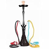 Shisha Set Luxus Shisha Set 30 Zoll 4 Schlauch Shisha Shisha Modernes Aluminium Shisha Set Geeignet Für Familienbar Nachtclub Party C