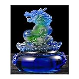 Home Decorations / Decoration Book Desktop Decoration / Memorial Decoration / Zodiac Band Dragon Statue Feng Shui Animal Lucky Hall Decoration Birthday Gift Jewelry Decoration C