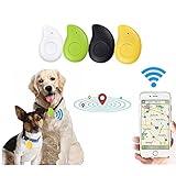 Uomitaff Tracker, Katze Hund Mini Tracking Loss Prevention Wasserdichtes Gerät Werkzeug Haustier GPS-Locator Energiesparender Umweltschutz Anti-Loc-D