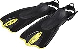 cressi Flossen palau saf, schwarz gelb, M/L-41/44, CA135141