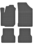 KO-RUBBERMAT Gummimatten Fußmatten 1.5 cm Rand geeignet zur Toyota Corolla Verso I (2001-2004) ideal angepasst 4 -Teile EIN S