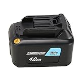 POWERAXIS BL1040 Ersatzakku für Makita 10,8V 4,0Ah Li-ion Akku Kompatibel mit Makita BL1040B BL1040 BL1015 197402-0 197390-1 DF331 DF331D DF331DSMJ (mit LED Indikator)