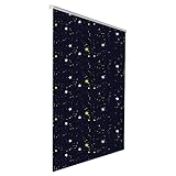 Klemmfix Verdunkelungsrollo für innen ohne Bohren :: Rollos für Fenster, blickdicht und lichtundurchlässig 105x150 cm S