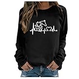 Damen T-Shirts Slim Fit Tshirt Sexy Bluse Cold Shoulder Basic Shirt Drucken Blusen Pailletten Spitzenspleißen V-Ausschnitt Tops Kurzarm Tee Mode Tunika Teenager Mädchen Sommer Ka(Black, XXL)