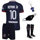 Paris Neymar #10 2018 Heim Trikot Shorts und Socken Kinder und Jugend Größe (152)