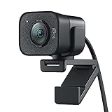 Logitech StreamCam - Livestream-Webcam für Youtube und Twitch, Full HD 1080p, 60 FPS, USB-C Anschluss, Gesichtserkennung durch Künstliche Intelligenz, Autofokus, vertikales Video - Dunkelg