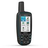 Garmin GPSMAP 64x - robustes, wasserdichtes GPS-Outdoor-Navi mit 2,6“ Farbdisplay, GLONASS, GALILEO, vorinstallierter Basiskarte und 16 h Akkulaufzeit. 8GB interner Speicher & papierloses Geocaching