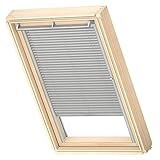 VELUX Original Jalousie (PAL), Silberne Seitenschienen, S08, 608, Lichtgrau M