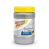 Dextro Energy Iso Drink Pulver | Citrus Fresh | 440g Isotonisches Getränkepulver Zitrone | Für 11 Isotonische Getränke mit Elektroly