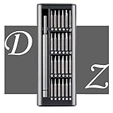 Dazhou Mini-Schraubendreher-Set, 24-in-1 Präzisions-Schraubendreher-Set, magnetisches Elektronik-Reparaturwerkzeug mit hochwertiger Aluminiumbox