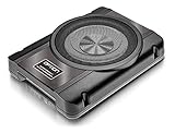 OPTION Drive10UA - 25cm Aktiv-Subwoofer - 120 Watt RMS (2X 60 Watt RMS) - Bass Boost & High Level Eingang mit Auto S