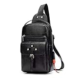 DFVmobile - Rucksack Tasche Taille Umhängetasche für ZTE Blade A612 - Schw