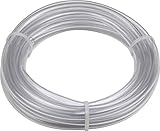 Meister PVC-Schlauch glasklar - 6 m x 12 mm - Ohne Gewebeeinlage - Zum Durchleiten von Luft & Flüssigkeiten - Für drucklose Anwendungen / Luftschlauch / Aquariumschlauch / 9920400