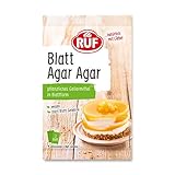 RUF Blatt Agar Agar vegan statt Blattgelatine, 1 x 2 B