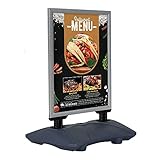 DISPLAY SALES Kundenstopper Plakatständer WindPro® DIN A1 WATERPROOF / WASSERDICHT