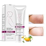 Stretch Marks Cream Narbencreme, Narbencreme Entfernung Creme, Körper Reparatur Creme Dehnungsstreifen Reparatur Körper Haut Moisturzing für Frauen nach Schwangerschaft,40g