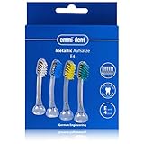 Emmi-dent E4 Kinder-Zahnbürstenaufsätze 4er-Pack für Metallic- und Professional-S