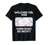 Lustiger Eis Hockey Spruch Shirt Fan Spieler T