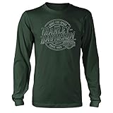 Harley-Davidson Military - Men's Forest Green Graphic Long-Sleeve T-Shirt - RAF Mildenhall | Firepower 2X