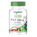 Pyridoxal-5-Phosphat 100mg - aktives Vitamin B6 P-5-P mit Zink - HOCHDOSIERT & VEGAN - 90 Kap