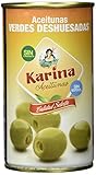Aceitunas Karina Grüne Manzanilla-Oliven ohne Stein, Dose, 12er Pack (12 x 150 g)
