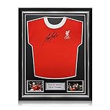 Exclusive Memorabilia Liverpool-Trikot, signiert von Kevin Keegan. Überlegener R