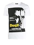 DSQUARED2 Herren T-Shirt Bianco S