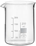 neoLab E-1038 Bechergläser, niedrige Form, 250 mL (10-er Pack)