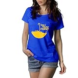 How i Met Your Mother - T-Shirt Damen - 100% Baumwolle (L, Blau Royal)