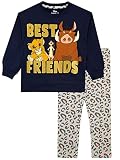 Disney Mädchen König der Löwen Sweatshirt und Leggings The Lion King Mehrfarbig 92