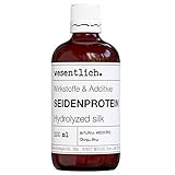 Seidenprotein 100ml - für seidenweiche Haut und Haare - für gesunden Glanz und gegen Austrocknen - Wirkstoffe und Additive von w