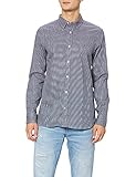 Tommy Hilfiger Herren Slim SMALL GEO Print Shirt Hemd, Carbon Navy/Ecru, XL