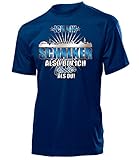 Ich Bin Schalker Also Bin ich Cooler als du 4619 Fussball Fanshirt Fanartikel Fan Geschenk Geburtstag Männer Herren Fun-T-Shirts Navy M