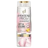 Pantene Pro-V Miracles Lift & Volume Silikonfreies Shampoo, 250ml, Biotin + Rosenwasser, Beauty, Haarpflege, Shampoo Damen, Shampoo Ohne Silikone, Volumen, Dickes Haar, Langes H