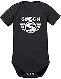 TShirt-People Simson Logo Baby Body 62 Schw