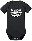 TShirt-People Simson Logo Baby Body 68 Schw