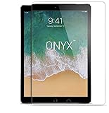 Onyx™ Premium für Apple iPad Pro 12.9“ Zoll (2015 & 2017 Vers.), TRANSPARENT Clear Ultra HD+ 2.5D Gorilla Panzerfolie Schutzfolie - Tempered Glass Protective Screen - 9H Stärke 0.26mm Dü