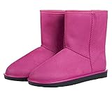 HKM 11126 Allwetterstiefel Davos, Wildlederoptik, Warmes Teddyfutter, Pink, 39